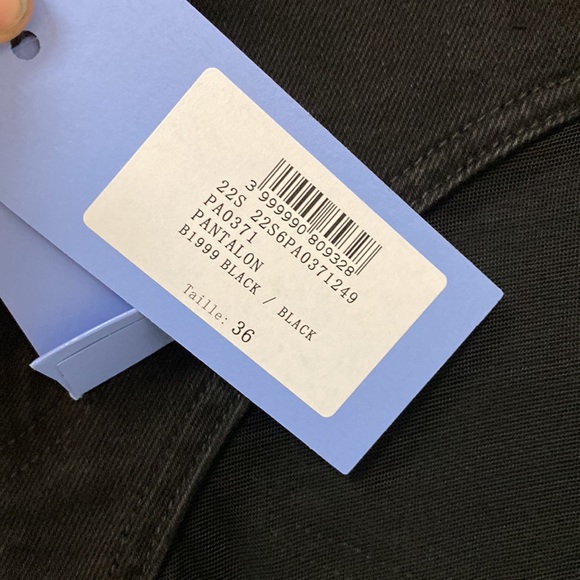 Mugler Slited Bi Material Spiral Jeans - Picture 5 of 8